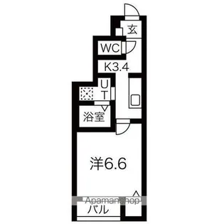 アプリーレ【1階】の間取り