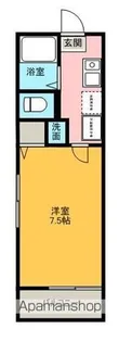 東京都杉並区高円寺南5丁目【アパート】の間取り