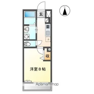 ラフレーズ・KI【2階】の間取り