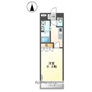ヒールコート【2階】の間取り
