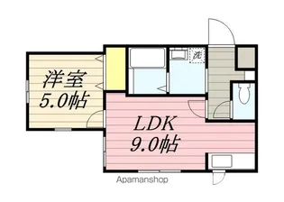 グランディール月寒2-6【101号室】の間取り