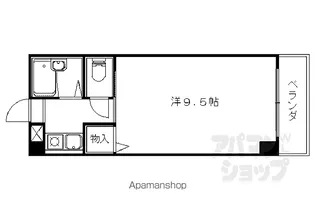 ラ・フロール小山【207号室】の間取り