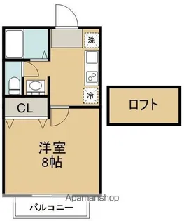 サンシティ沖野C【1階】の間取り