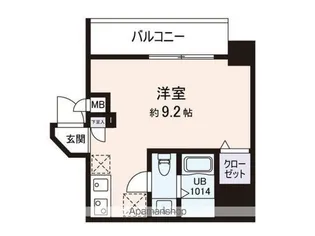 VISTA豊島【7階】の間取り