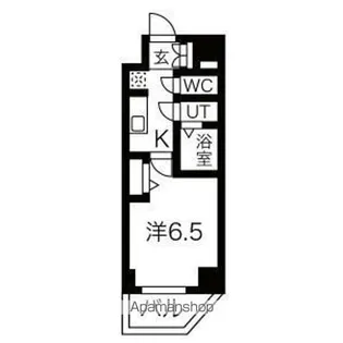 メイクス上前津Ⅲ【302号室号室】の間取り