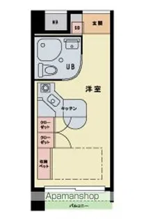 ラ・レジダンス・ド・レーヌ【4階】の間取り