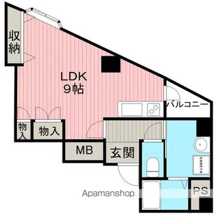 Room 結 豊中駅前【3階】の間取り