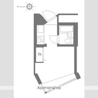 スタジオ明泉【5階】の間取り
