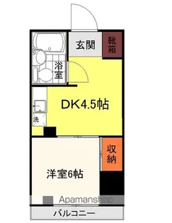 トレゾアハイツ東野【3階】の間取り