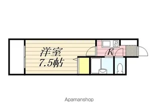 ラ・レジダンス・ド・パルム【3階】の間取り