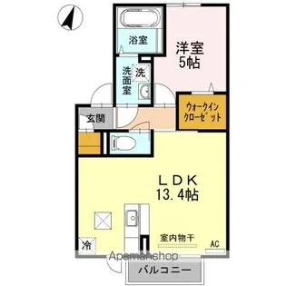 パドレ115【1階】の間取り