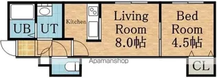 ラヴォーグ【3階】の間取り