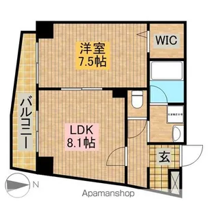 シャルム・ドミール【4階】の間取り