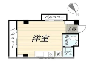 パティオ駒岡2号館【2階】の間取り