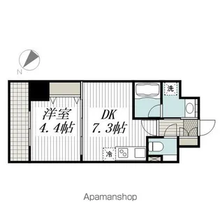 リヴシティ横濱関内弐番館【4階】の間取り