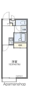 レオパレス9街区【2階】の間取り