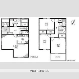 埼玉県春日部市粕壁東6丁目【一戸建】の間取り