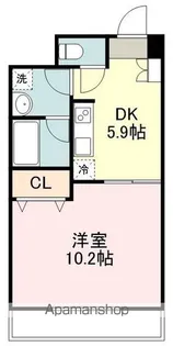 ウエストパーク支倉【10階】の間取り