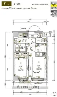 メインステージ東武練馬【5階】の間取り