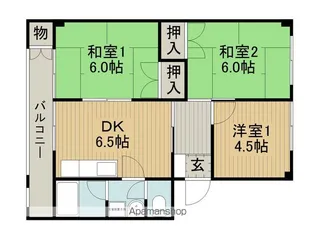 ビックスリーマンション【202号室】の間取り