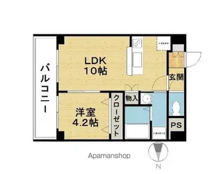 オリオンヒルズ【702号室】の間取り
