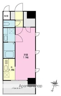 ウイングテラス京急川崎【5階】の間取り