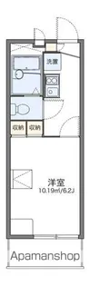 レオパレスグランパルクNS【2階】の間取り