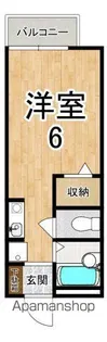 ハイツソレイユ【1階】の間取り