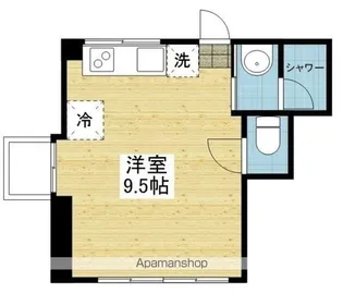 レイス三番町【302.号室】の間取り