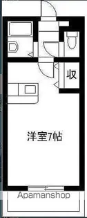 エレガンス小松B【1階】の間取り