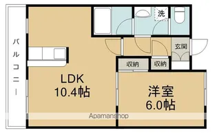 プラッツ木町【2階】の間取り