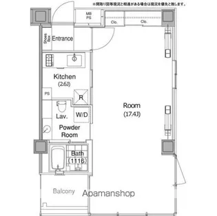 エルスタンザ代官山【10階】の間取り