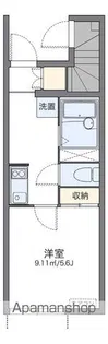 レオネクストティアナ花園【1階】の間取り