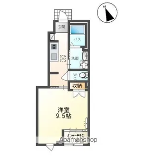 アンサンブル【1階】の間取り