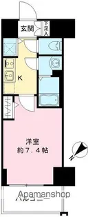 エスリード新栄グランラグジェ【307号室号室】の間取り