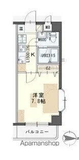 IN−TOWNER木町【2階】の間取り