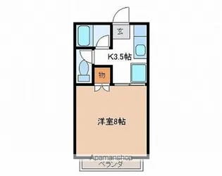 アルフ21【211号室】の間取り