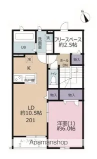 サニーコート大森台【2階】の間取り