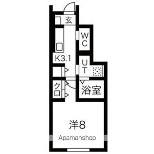 KSK北上Ⅱ【1階】の間取り