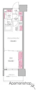 レジディア門前仲町プレイス【8階】の間取り