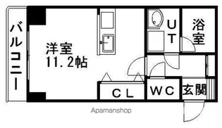 アップタウンハイツ【403号室】の間取り