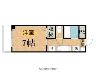 A&U百草園【212号室】の間取り
