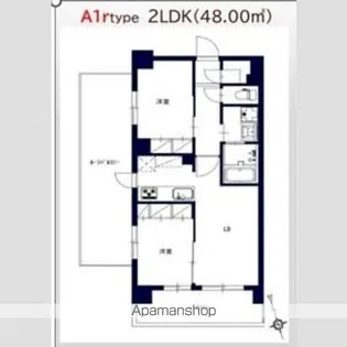 ファミルート八王子【5階】の間取り