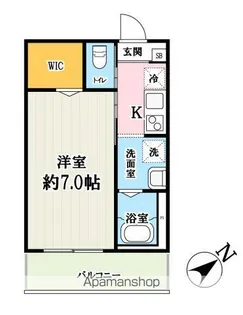 (仮称)キャメル柏の葉キャンパス7B【1階】の間取り