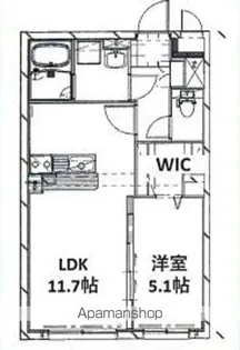 IL・LUOGO南立石【2階】の間取り