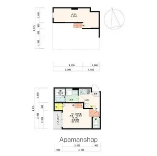 アリエッタ長町【1階】の間取り