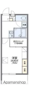 レオパレス糸田橋クラール【301号室】の間取り