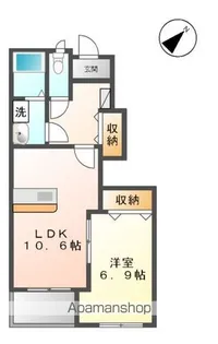 サクラーレ【1階】の間取り