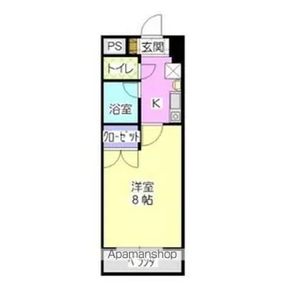 アミティエⅠ【2階】の間取り