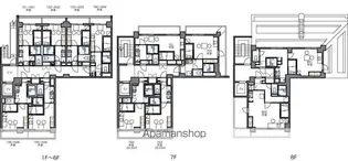 レオパレスFLAT浜松町【6階】の間取り